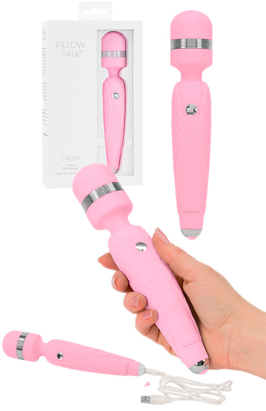 Varinha Cheeky PillowTalk® - Rosa/ Menta