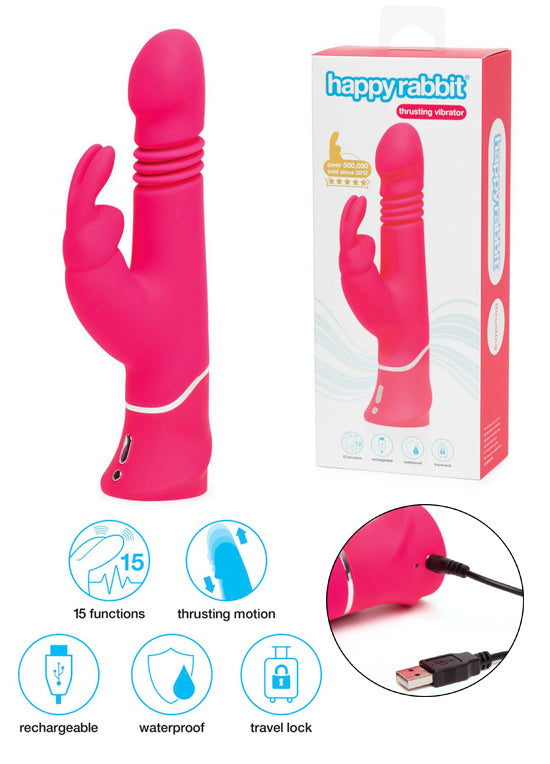 Vibrador Vai-Vem Happy Rabbit