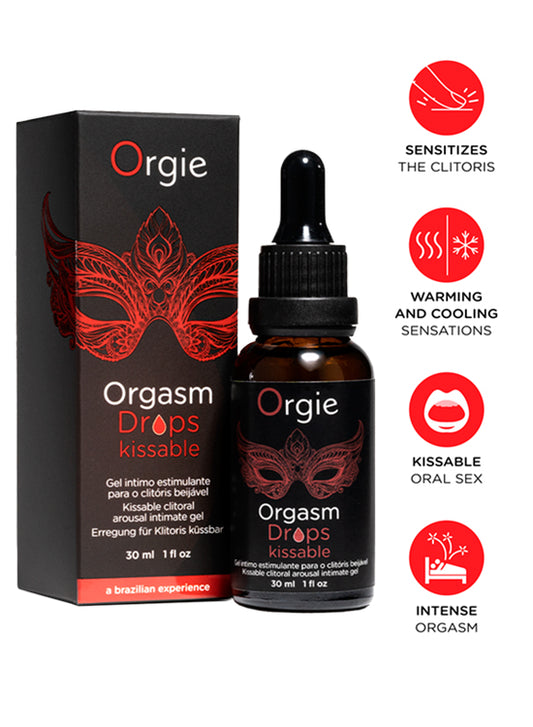 Gotas Estimulantes Comestíveis Orgasm Drops 30ml