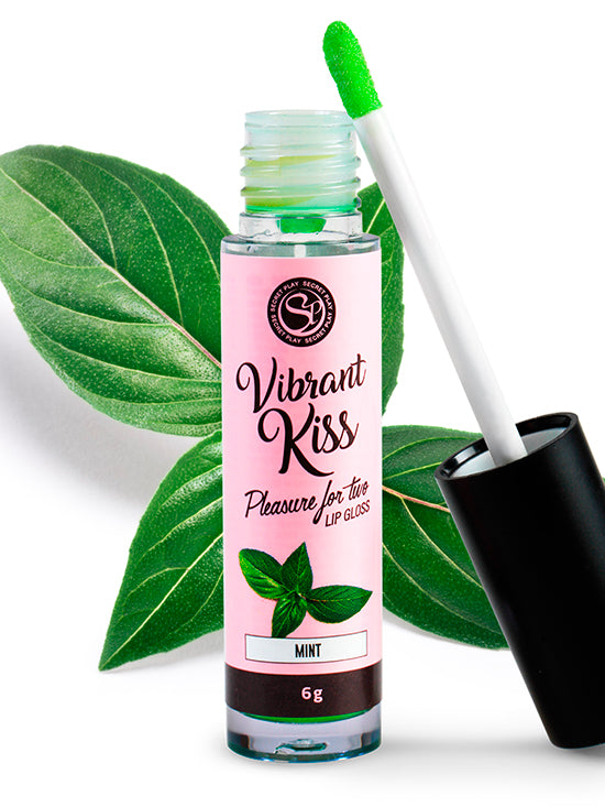 Gloss Vibrante - Brownie/ Menta/Pastilha Morango