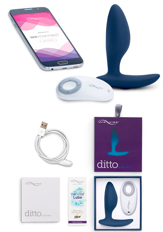 Plug anal We Vibe® Ditto - Azul