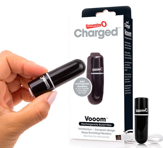 Bala com Vibração Vooom - Preto