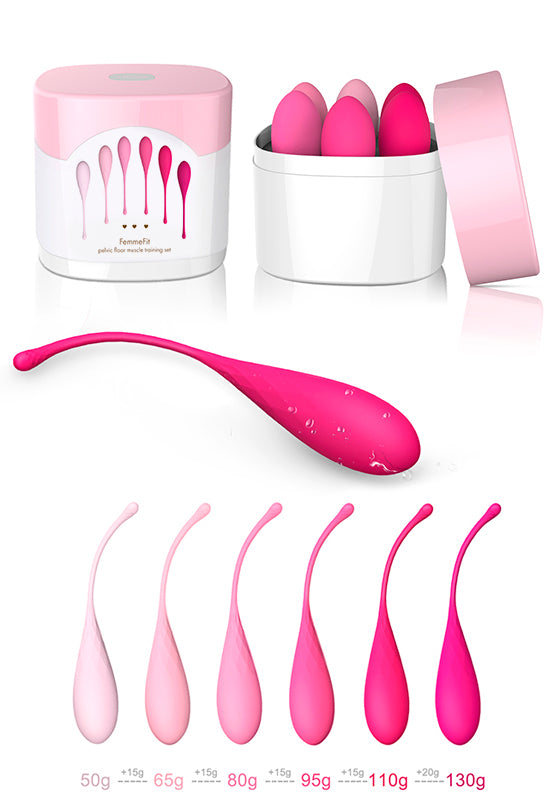 Kit Cones Treino Músculos Pélvicos - FemmeFit