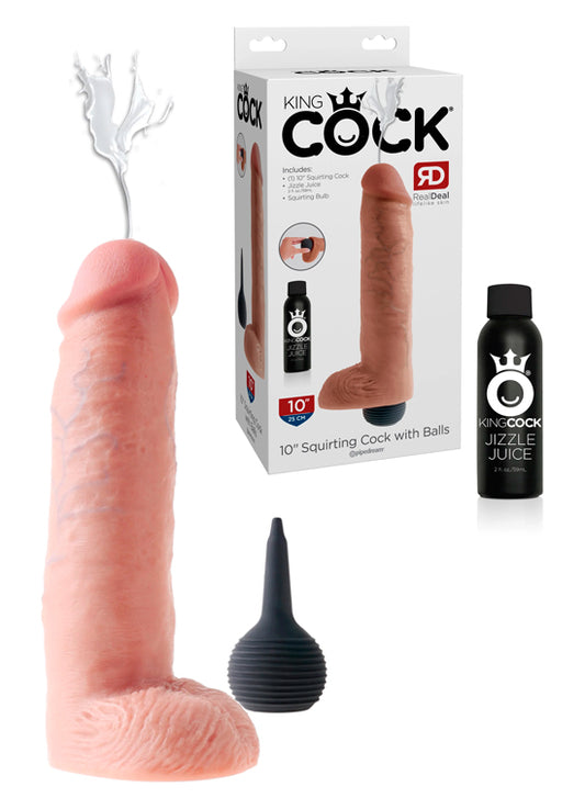 Dildo Com Ejaculação - 20cm