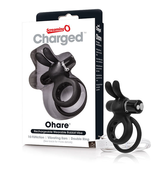 Anel Duplo Com Vibração Ohare Carregável - The Screaming O®