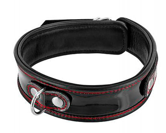 Coleira De Pele Brilhante