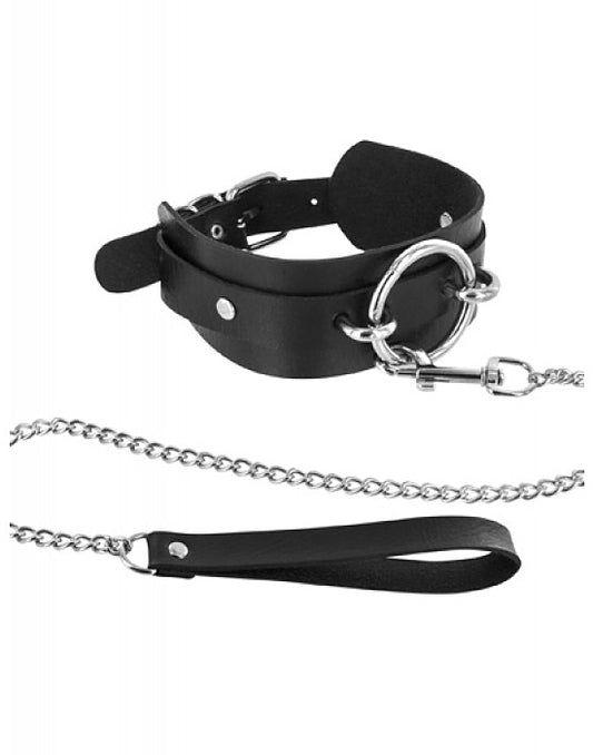 Coleira Com Trela - 4.5cm