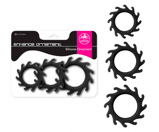 Conjunto 3 Anéis Erecção