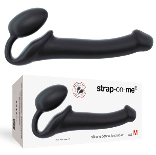 Strap-On Sem Cinta Alta Qualidade Preto - Tamanho M