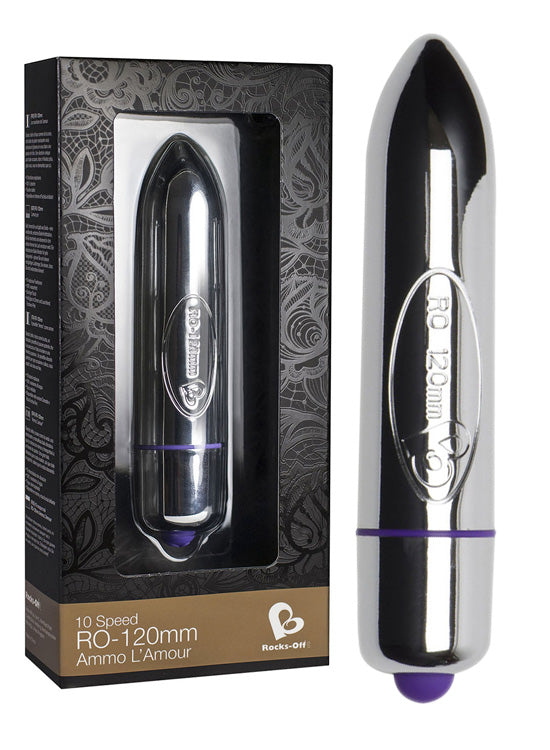 Vibrador Classico Luxo - RO-120MM Cromado