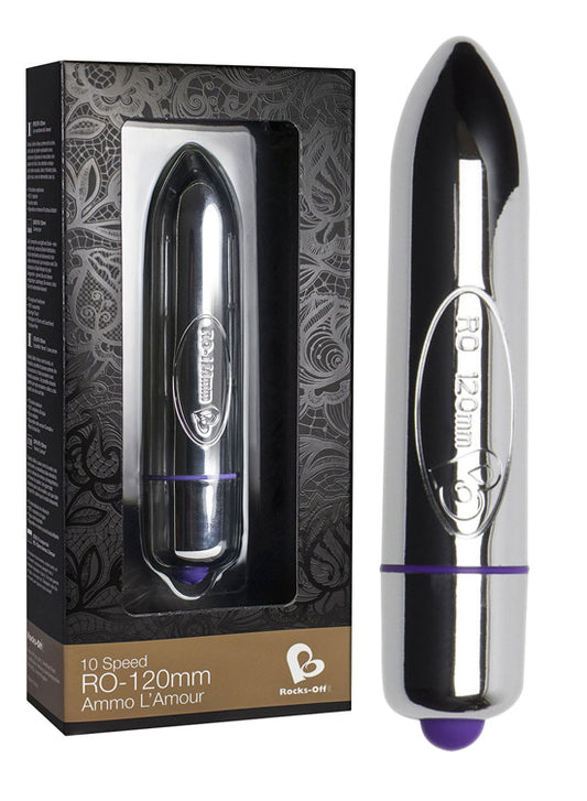 Vibrador Classico Luxo - RO-120MM Cromado