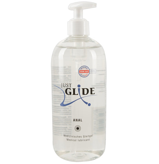 Lubrificante Anal Just Glide Vegano - 500ml