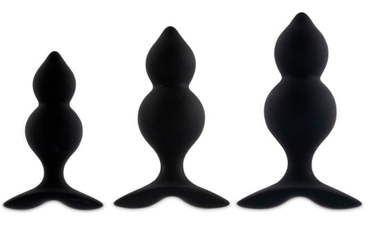 Kit Dilatação Anal - Bibi Twin Negro