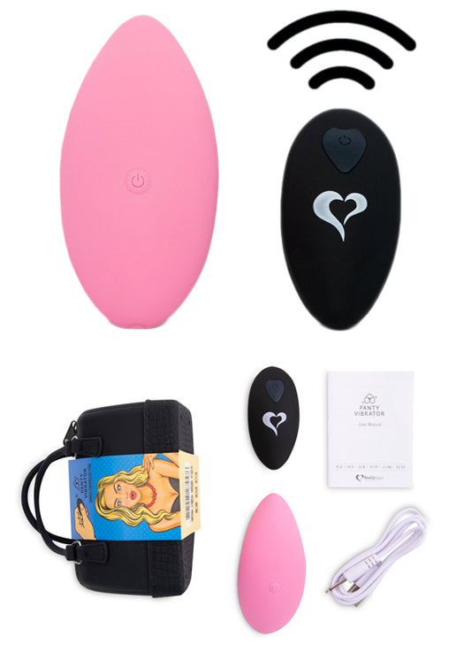 Cueca Com Vibração - Panty Vibe Rosa