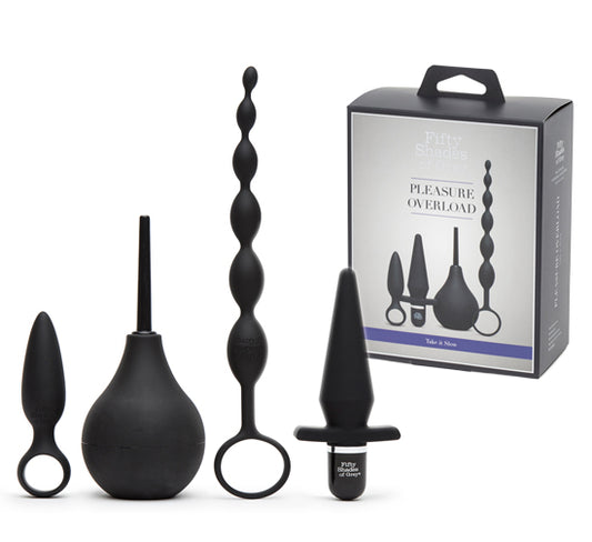 Kit Iniciação Ao Sexo Anal - 50 Sombras de Grey