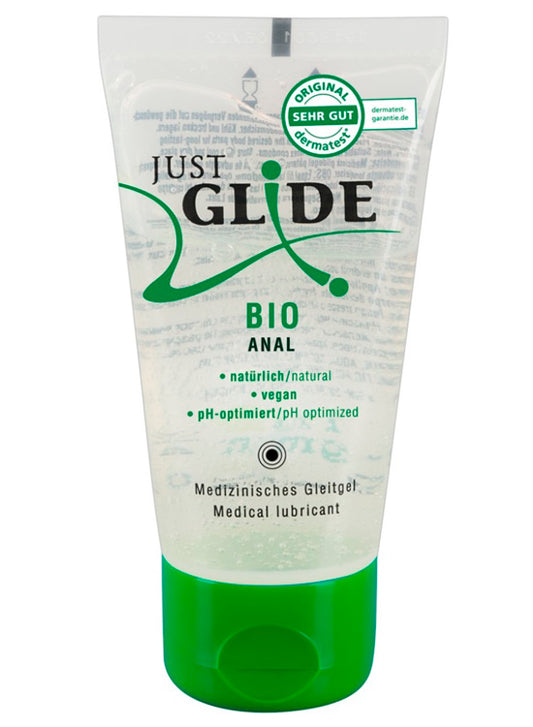 Lubrificante Anal Vegan Just Glide Bio - 50ml Validade