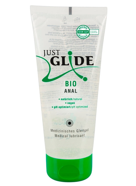 Lubrificante Anal Vegan Just Glide Bio - 200ml