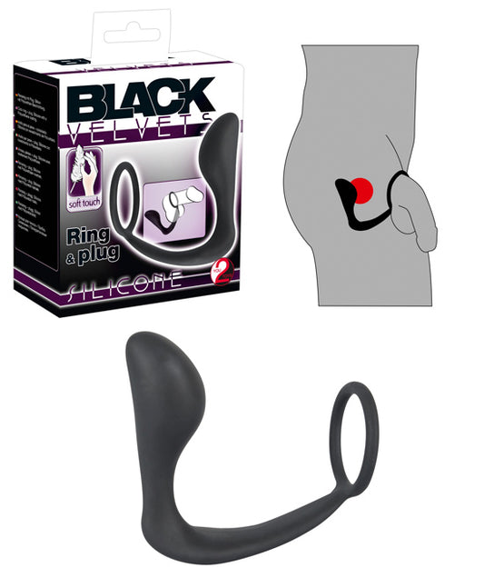 Anel & Plug - Black Velvets