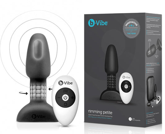 Plug Anal Comando À Distância S - Rimming Petite b-Vibe®