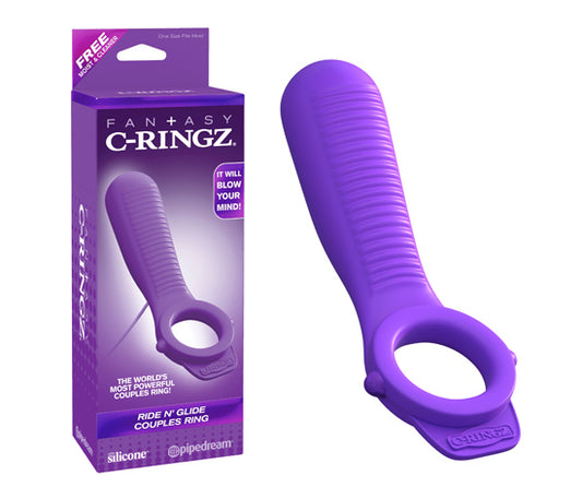 Anel Com Comando Ride N' Glide - Roxo