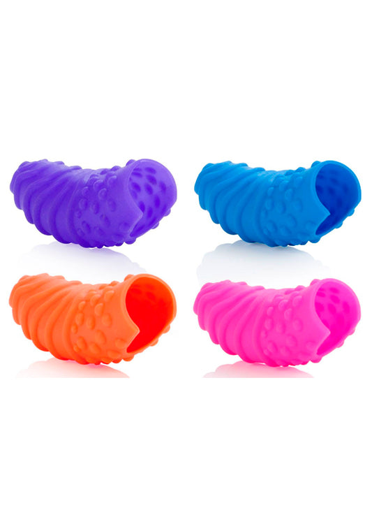 Conjunto 4 Dedeiras Estimuladoras - Swirls