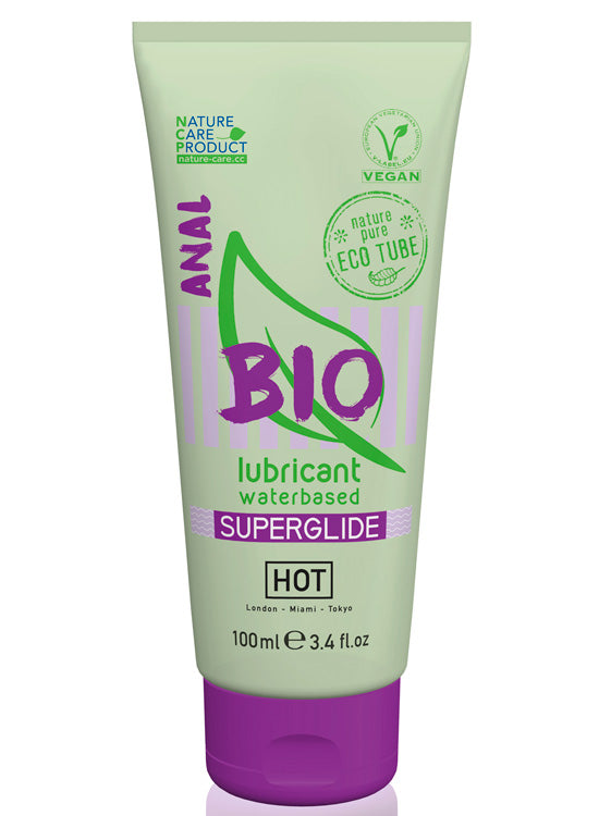 Lubrificante Anal Orgânico Vegan - Base de Água - 100ml