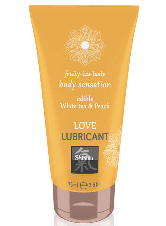 Lubrificante Comestível - Chá Branco e Pêssego - 75ml