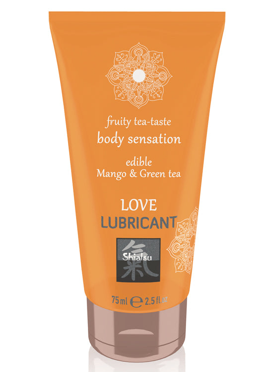 Lubrificante Comestível - Manga e Chá Verde - 75ml