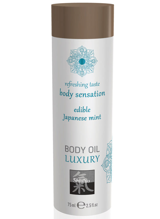 Óleo Corpo & Massagem Comestível - Menta - 75ml