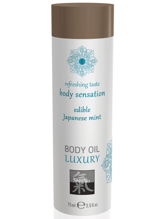 Óleo Corpo & Massagem Comestível - Menta - 75ml