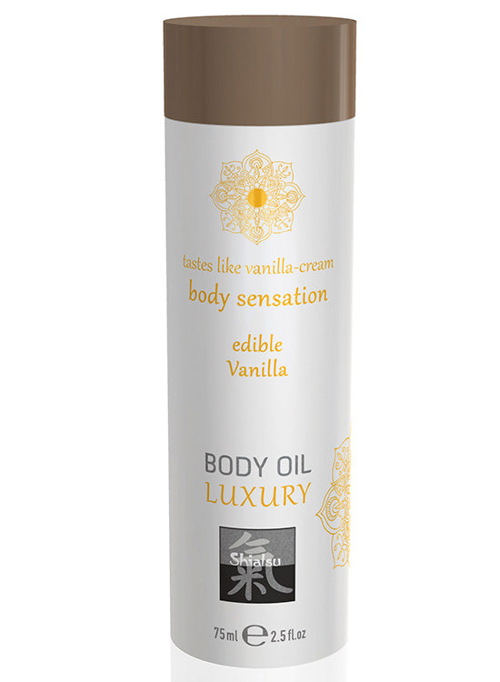 Óleo Corpo & Massagem Comestível - Baunilha - 75ml