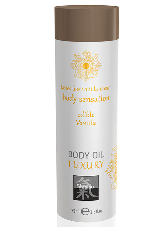 Óleo Corpo & Massagem Comestível - Baunilha - 75ml