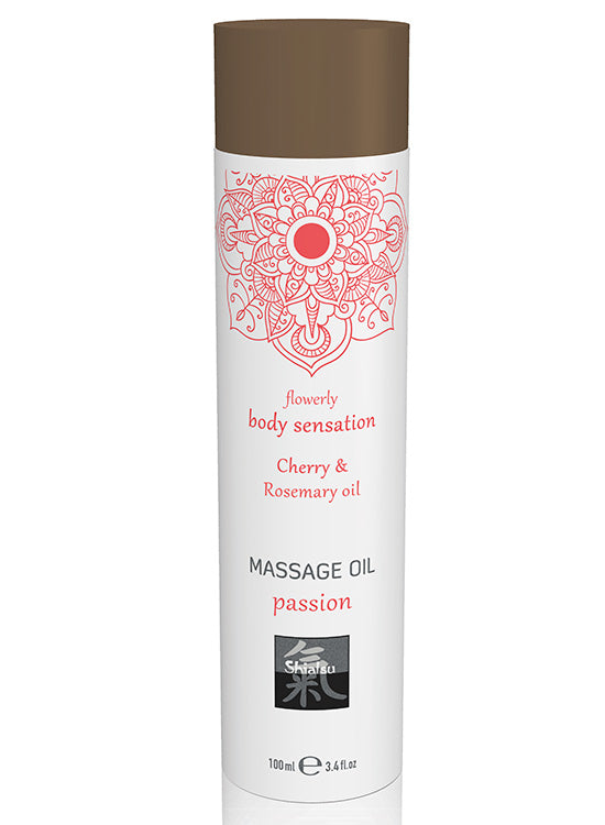 Óleo Massagem Erótico - Cereja e Alecrim - 100ml