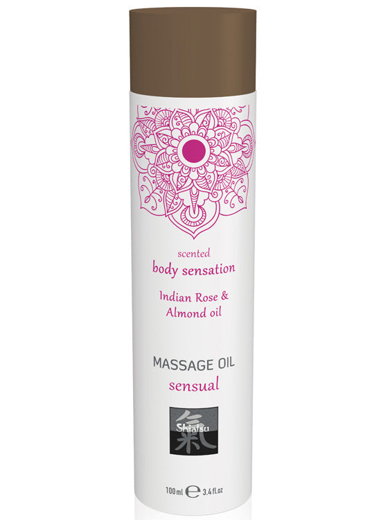 Óleo Massagem Erótico - Rosa & Amêndoa - 100ml