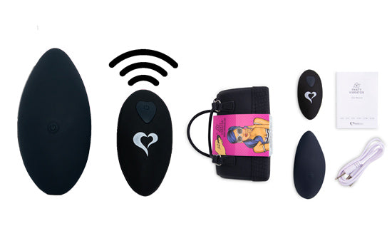 Cueca Com Vibração - Panty Vibe Preto