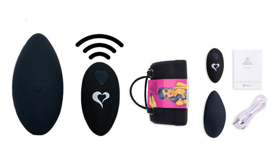 Cueca Com Vibração - Panty Vibe Preto