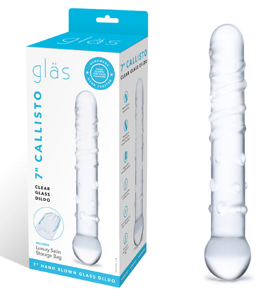 Dildo Gläs Callisto - 17.8cm