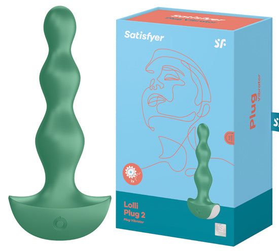 Tira Bolas Anal C/ Vibração - Lolli Plug 2 Satisfyer