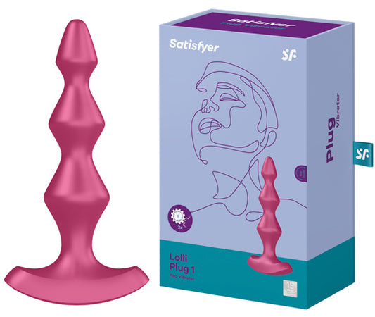 Tira Bolas Anal C/ Vibração - Lolli Plug 1 Satisfyer