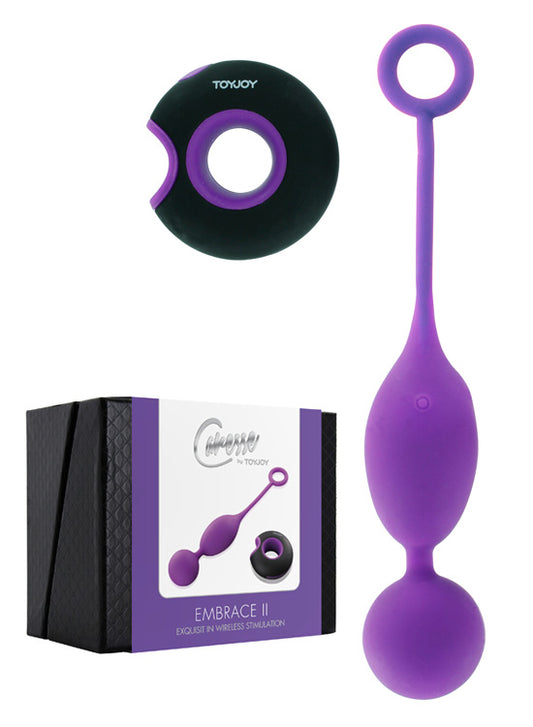 Bolinhas Vibração Com Comando À Distância - Embrace II