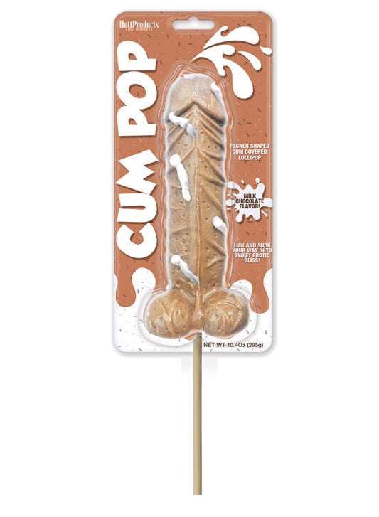 Chupa-Chupa Em Forma De Pénis - Chocolate Leite 16cm