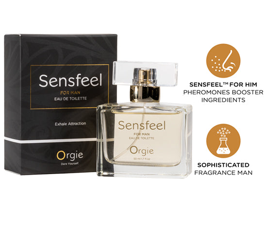 Perfume Com Feromonas Sensfeel Homem - 50ml
