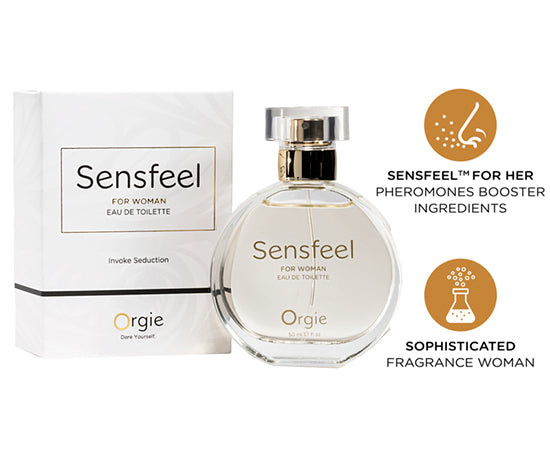 Perfume Com Feromonas Sensfeel Mulher - 50ml