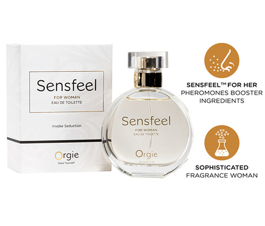 Perfume Com Feromonas Sensfeel Mulher - 50ml