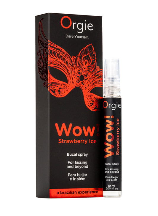 Spray Intensificador de Sexo Oral Wow - Morango 10ml