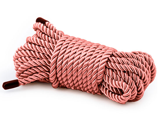 Corda Shibari 7 Metros - Preta/Rosa