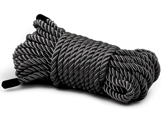 Corda Shibari 7 Metros - Preta/Rosa