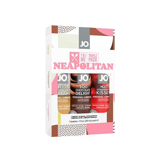 Kit 3 Lubrificantes Sabores - Neapolitan
