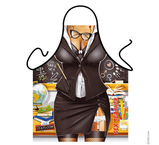 Avental Humorístico - Professora Sexy