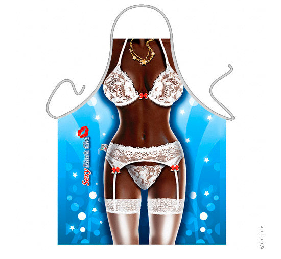 Avental Humorístico - Lingerie Sensual